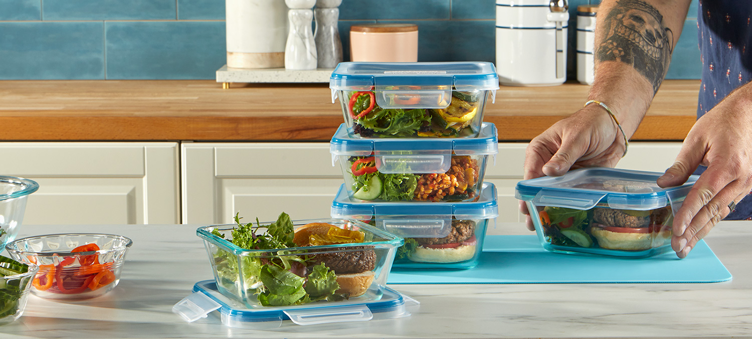 New Snapware Pyrex 18-piece Glass Food Storage Set - Kitchen Glass Storage  Set